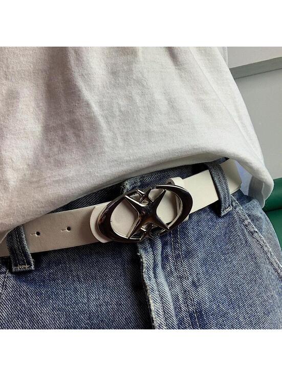 Accessories - Y2K Punk Cyber Star Moon Belt